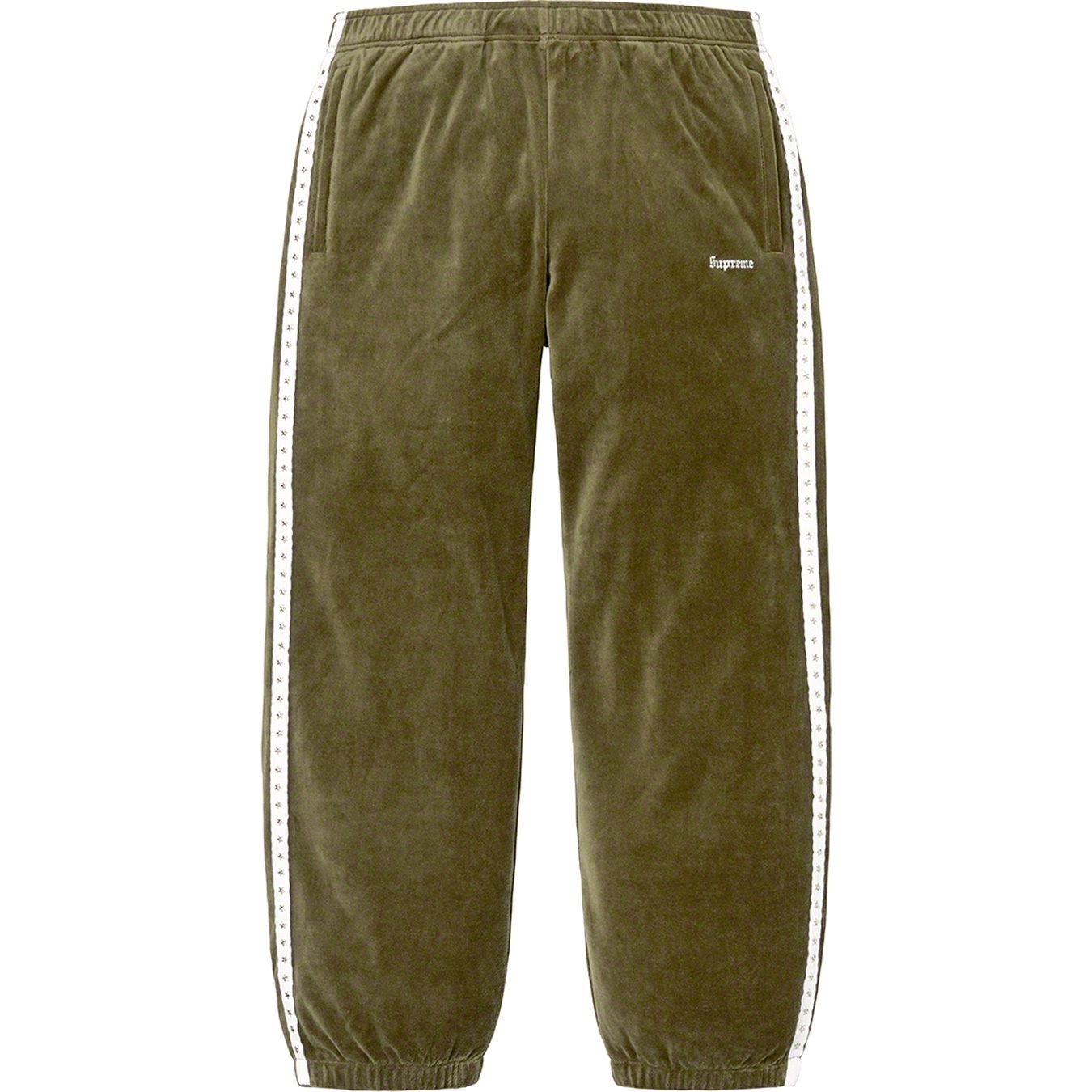 Studded Velour Track Pant view 8